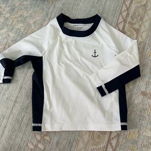 Janie & Jack Boys Rash Guard swim shirt